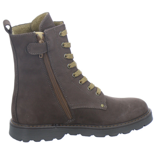 MICIO Stiefel ungefüttert Mädchen Dunkelbraun