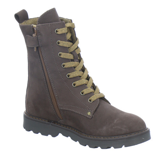 MICIO Stiefel ungefüttert Mädchen Dunkelbraun