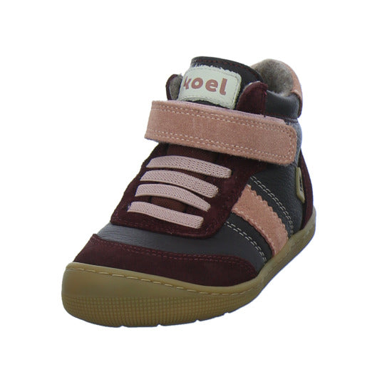 Koel Stiefel ungefüttert Mädchen Barefoot Tex Bordeaux