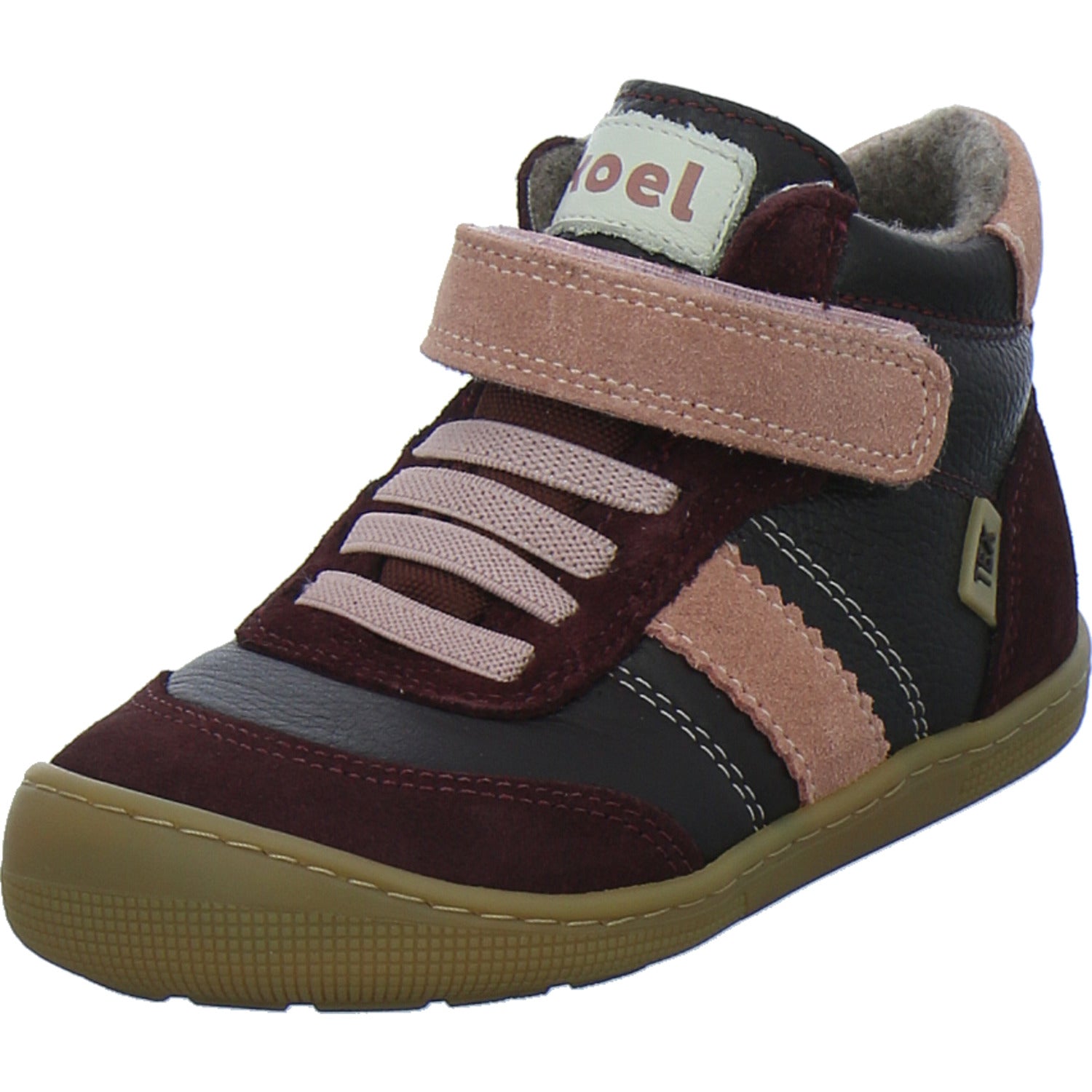 Koel Stiefel ungefüttert Mädchen Barefoot Tex Bordeaux