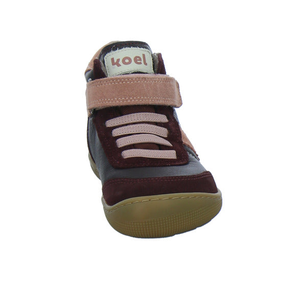 Koel Stiefel ungefüttert Mädchen Barefoot Tex Bordeaux
