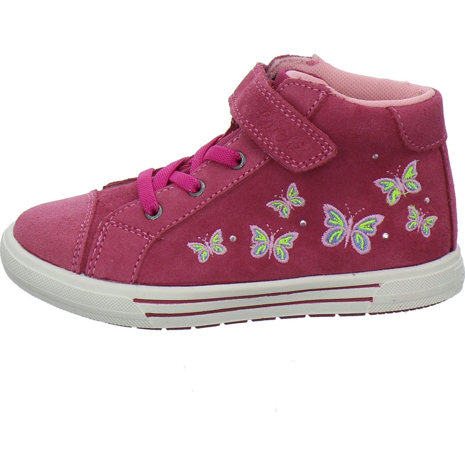 Lurchi Baffy Stiefel ungefüttert Pink
