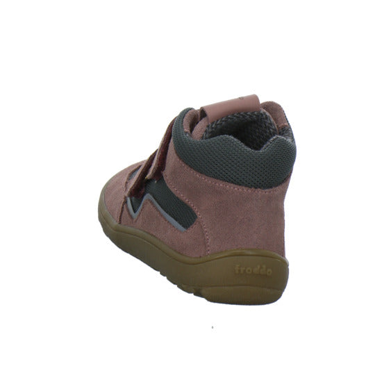 Froddo Barefoot Stiefel ungefüttert Rosa - 360° Ansicht
