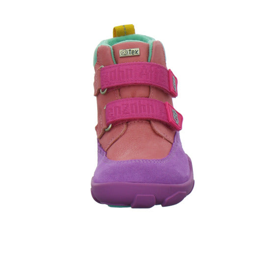 Affenzahn Stiefel ungefüttert Mädchen Leder Friendy Multi