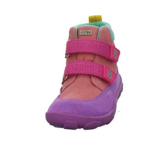Affenzahn Stiefel ungefüttert Mädchen Leder Friendy Multi