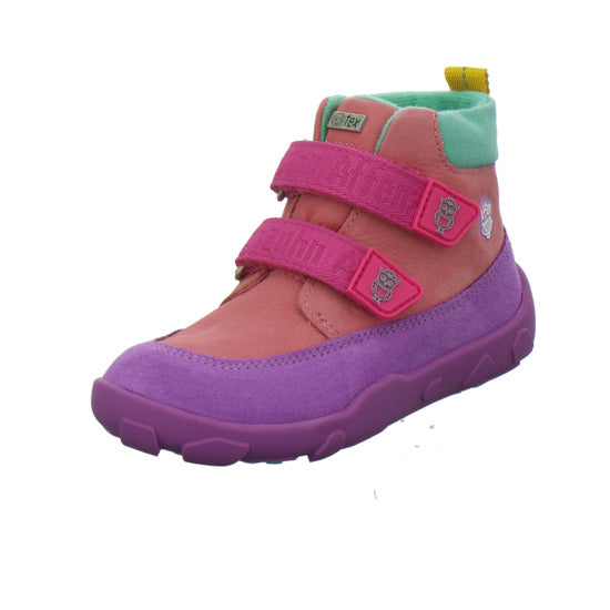 Affenzahn Stiefel ungefüttert Mädchen Leder Friendy Multi