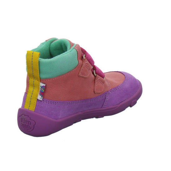 Affenzahn Stiefel ungefüttert Mädchen Leder Friendy Multi
