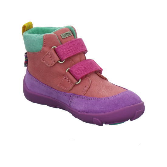 Affenzahn Stiefel ungefüttert Mädchen Leder Friendy Multi