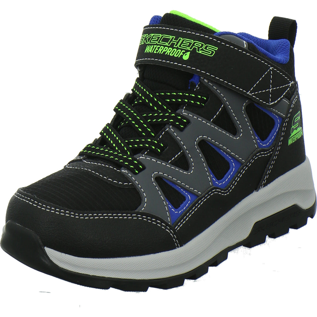 Skechers Stiefel ungefüttert Jungen Storm Blazer Schwarz-kombi