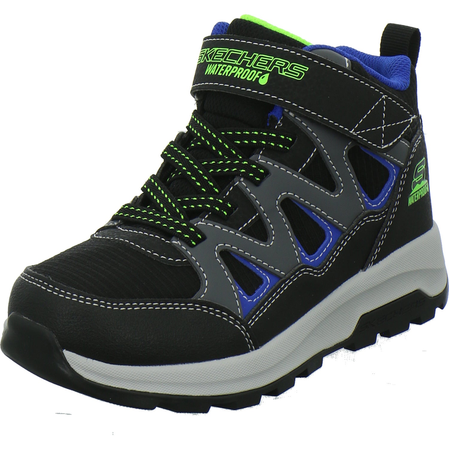 Skechers Stiefel ungefüttert Jungen Storm Blazer Schwarz-kombi