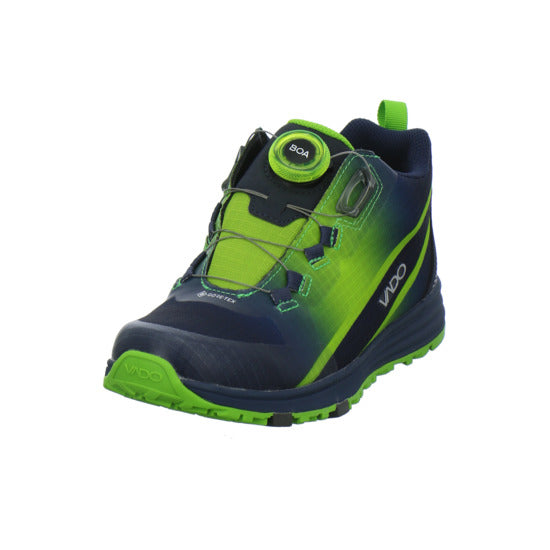 Vado Sky Mid Stiefel ungefüttert Blau-kombi - 360° Ansicht