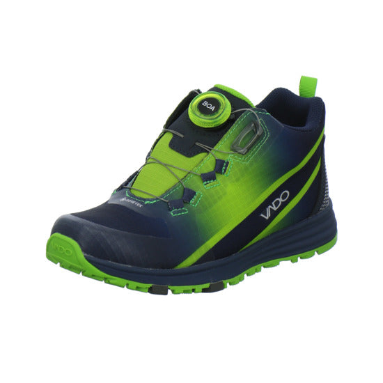 Vado Sky Mid Stiefel ungefüttert Blau-kombi - 360° Ansicht