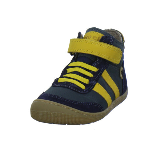 Koel Barefoot Stiefel ungefüttert Blau-kombi - 360° Ansicht