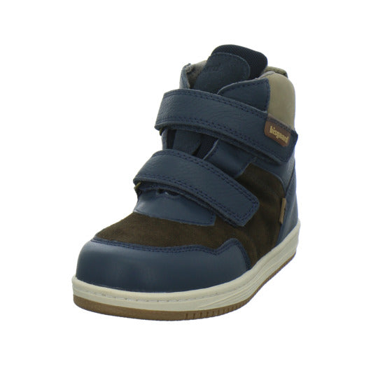 Bisgaard Matty Tex Stiefel ungefüttert Blau-kombi - 360° Ansicht