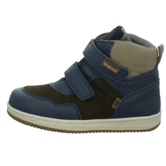 Bisgaard Matty Tex Stiefel ungefüttert Blau-kombi - 360° Ansicht