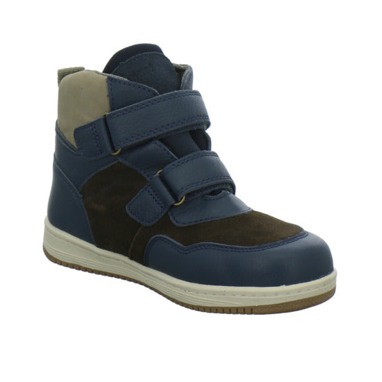 Bisgaard Matty Tex Stiefel ungefüttert Blau-kombi - 360° Ansicht
