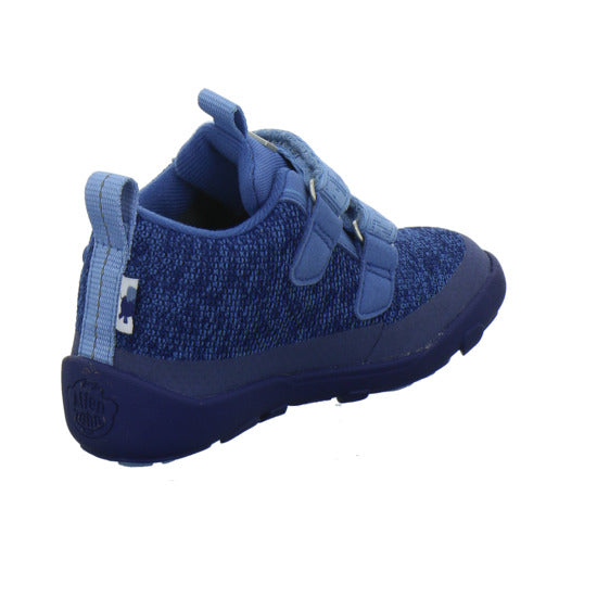 Affenzahn Knit Happy Stiefel ungefüttert Blau-kombi