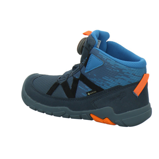 Superfit Stiefel ungefüttert Jungen Barefit Blau-kombi