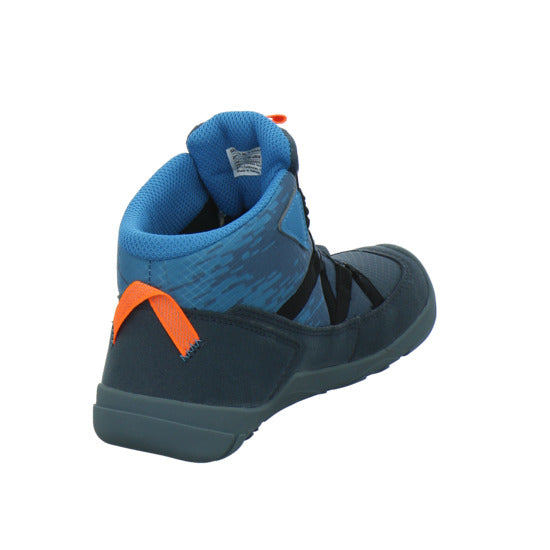 Superfit Stiefel ungefüttert Jungen Barefit Blau-kombi
