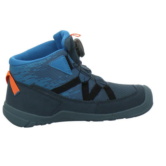 Superfit Stiefel ungefüttert Jungen Barefit Blau-kombi