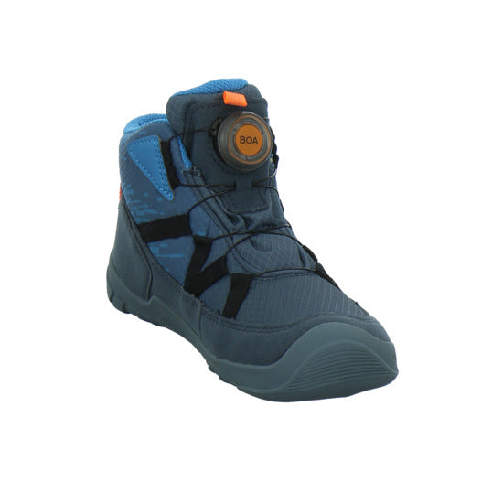 Superfit Stiefel ungefüttert Jungen Barefit Blau-kombi