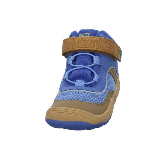 Affenzahn Stiefel ungefüttert Jungen Vegan Explory Blau-kombi