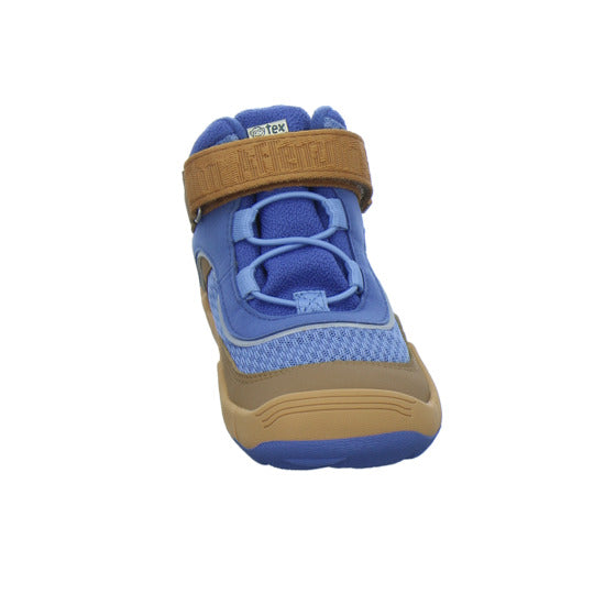 Affenzahn Stiefel ungefüttert Jungen Vegan Explory Blau-kombi