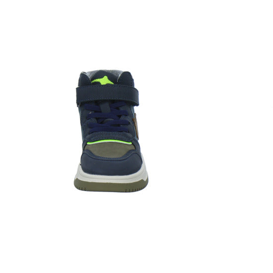 Shoesme Stiefel ungefüttert Jungen Blau-kombi
