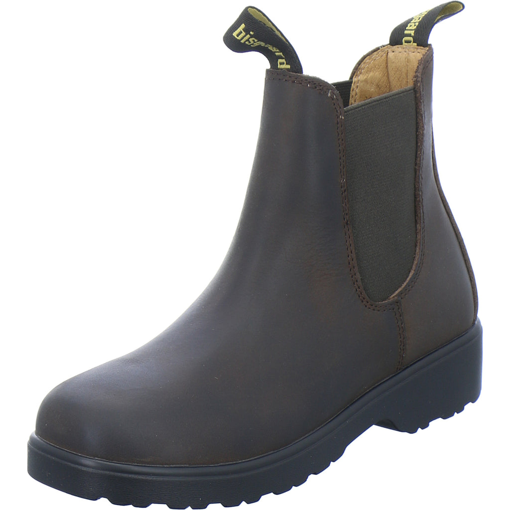Bisgaard Stiefel ungefüttert Jungen Kim Dunkelbraun