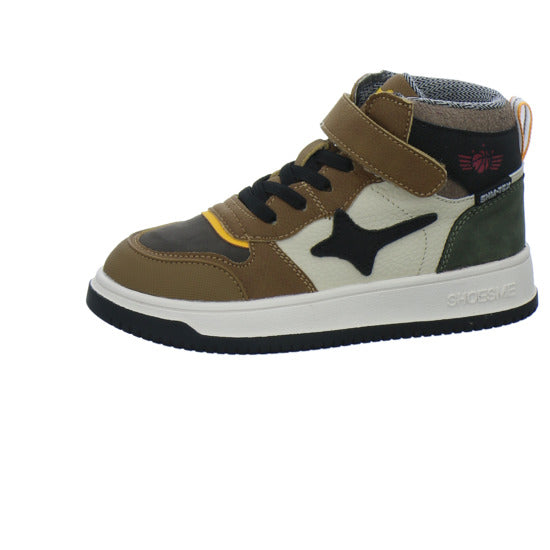 Shoesme Stiefel ungefüttert Jungen Braun-kombi