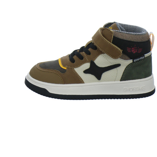Shoesme Stiefel ungefüttert Jungen Braun-kombi