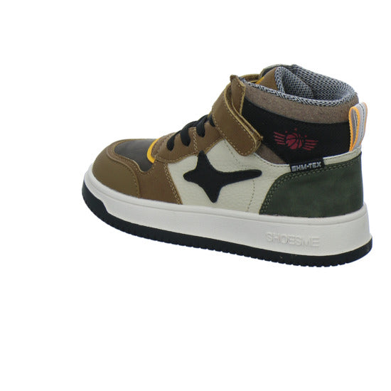 Shoesme Stiefel ungefüttert Jungen Braun-kombi