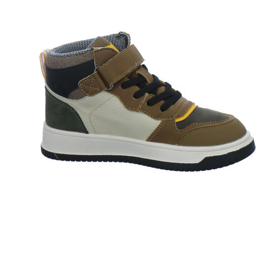 Shoesme Stiefel ungefüttert Jungen Braun-kombi