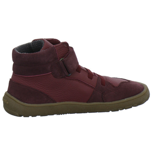 Froddo Barefoot Stiefel ungefüttert Bordeaux - 360° Ansicht