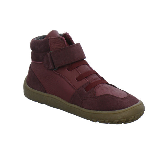 Froddo Barefoot Stiefel ungefüttert Bordeaux - 360° Ansicht