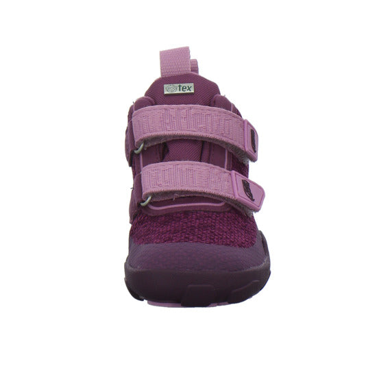 Affenzahn Stiefel ungefüttert Jungen Knit Happy Bordeaux