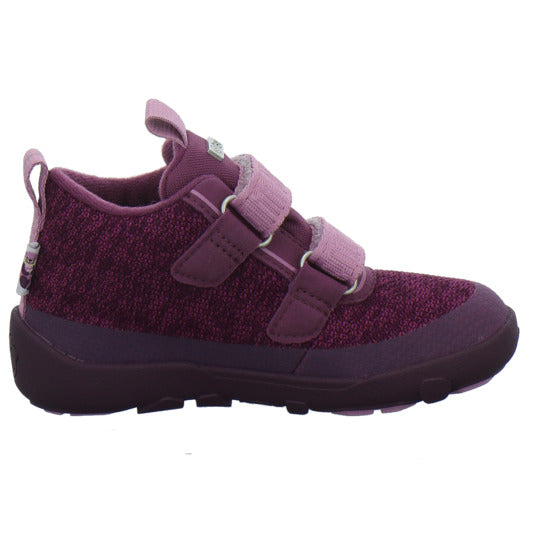 Affenzahn Stiefel ungefüttert Jungen Knit Happy Bordeaux