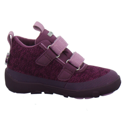 Affenzahn Stiefel ungefüttert Jungen Knit Happy Bordeaux