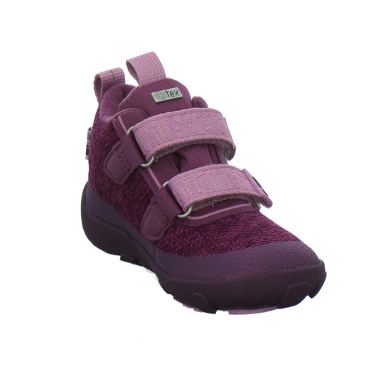 Affenzahn Stiefel ungefüttert Jungen Knit Happy Bordeaux