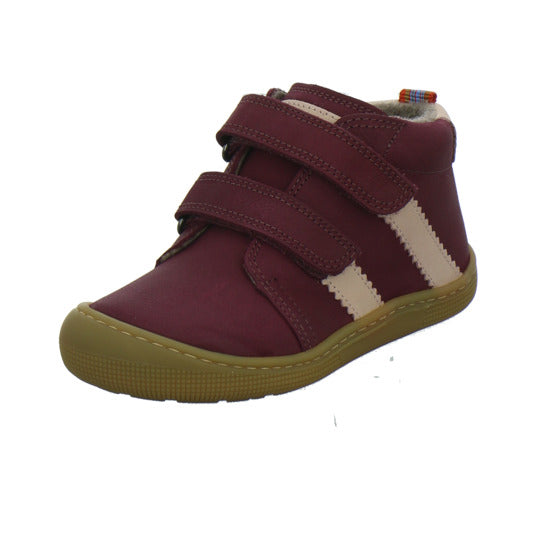 Koel Stiefel ungefüttert Jungen Bordeaux