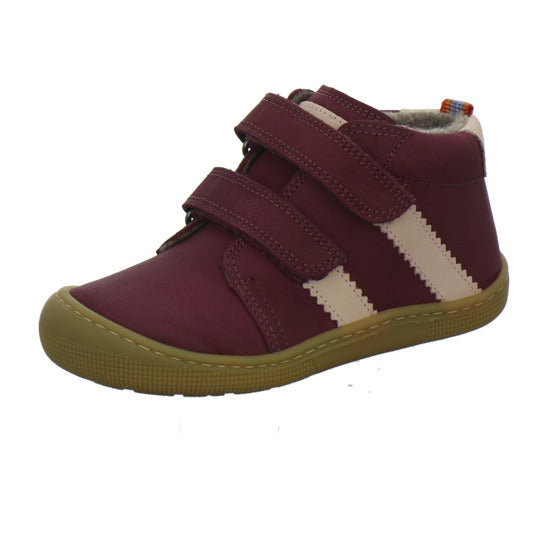 Koel Stiefel ungefüttert Jungen Bordeaux