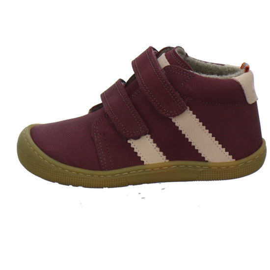 Koel Stiefel ungefüttert Jungen Bordeaux