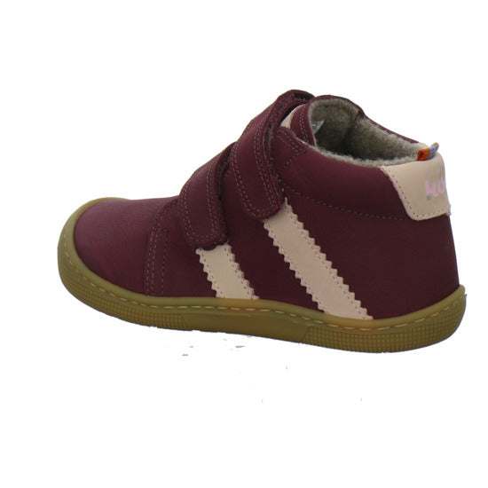 Koel Stiefel ungefüttert Jungen Bordeaux