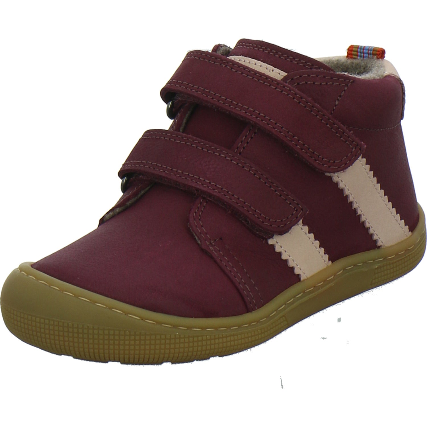Koel Stiefel ungefüttert Jungen Bordeaux