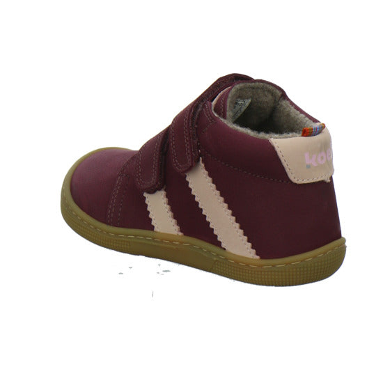Koel Stiefel ungefüttert Jungen Bordeaux