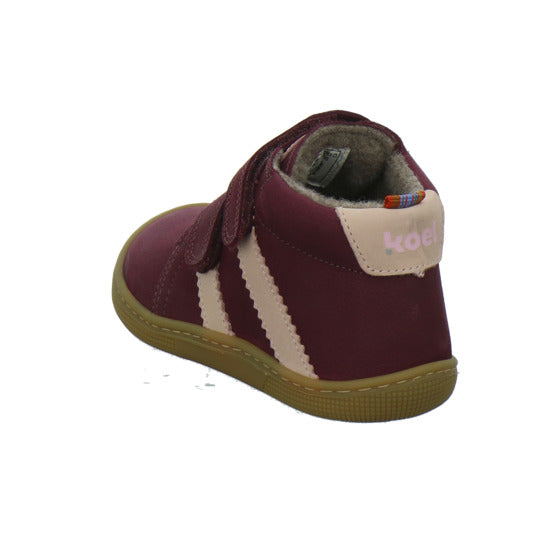 Koel Stiefel ungefüttert Jungen Bordeaux