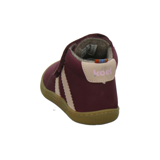 Koel Stiefel ungefüttert Jungen Bordeaux