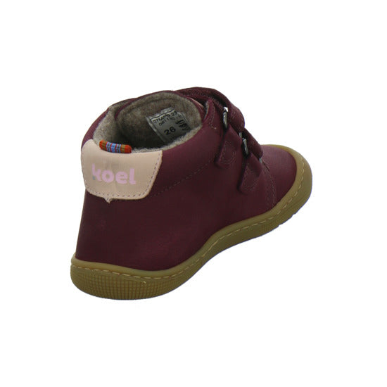 Koel Stiefel ungefüttert Jungen Bordeaux