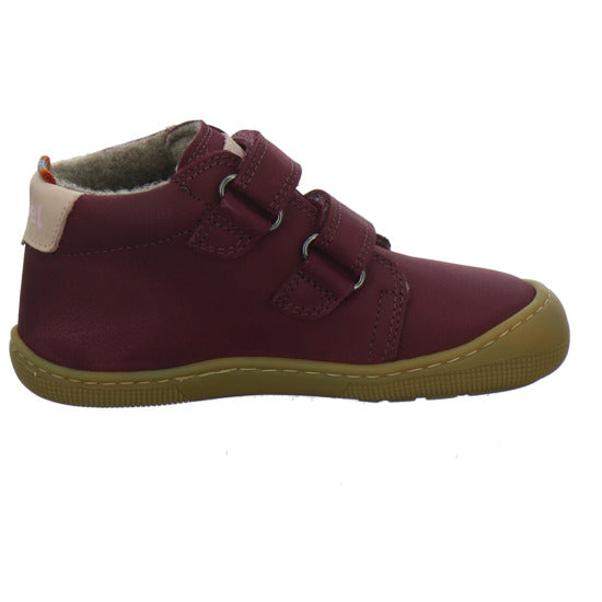 Koel Stiefel ungefüttert Jungen Bordeaux