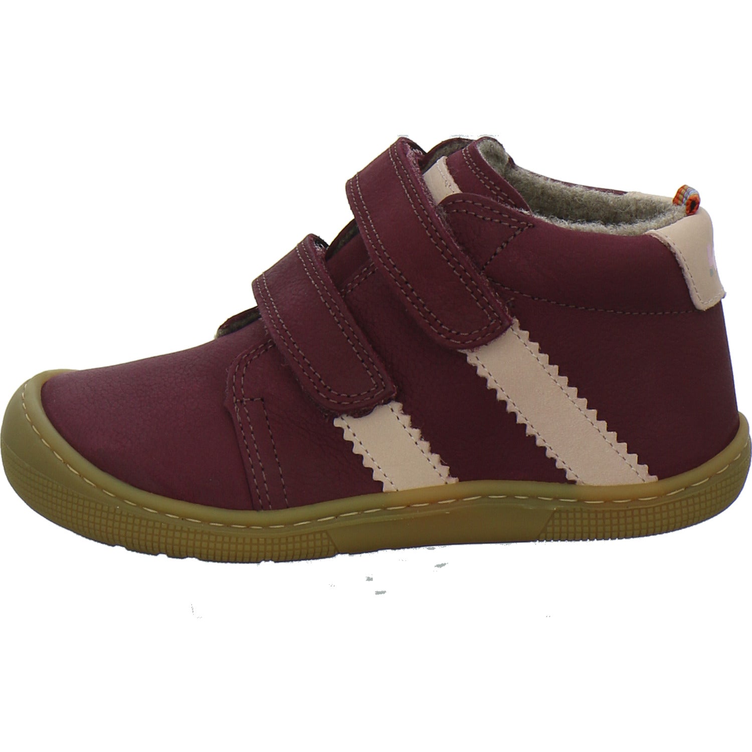 Koel Stiefel ungefüttert Jungen Bordeaux
